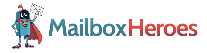 Mailbox Heroes Logo design by Mitch Mahoney at Euphoric Media