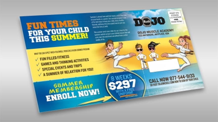 Mailbox Heroes 6.5x12" Postcard - Ad Samples